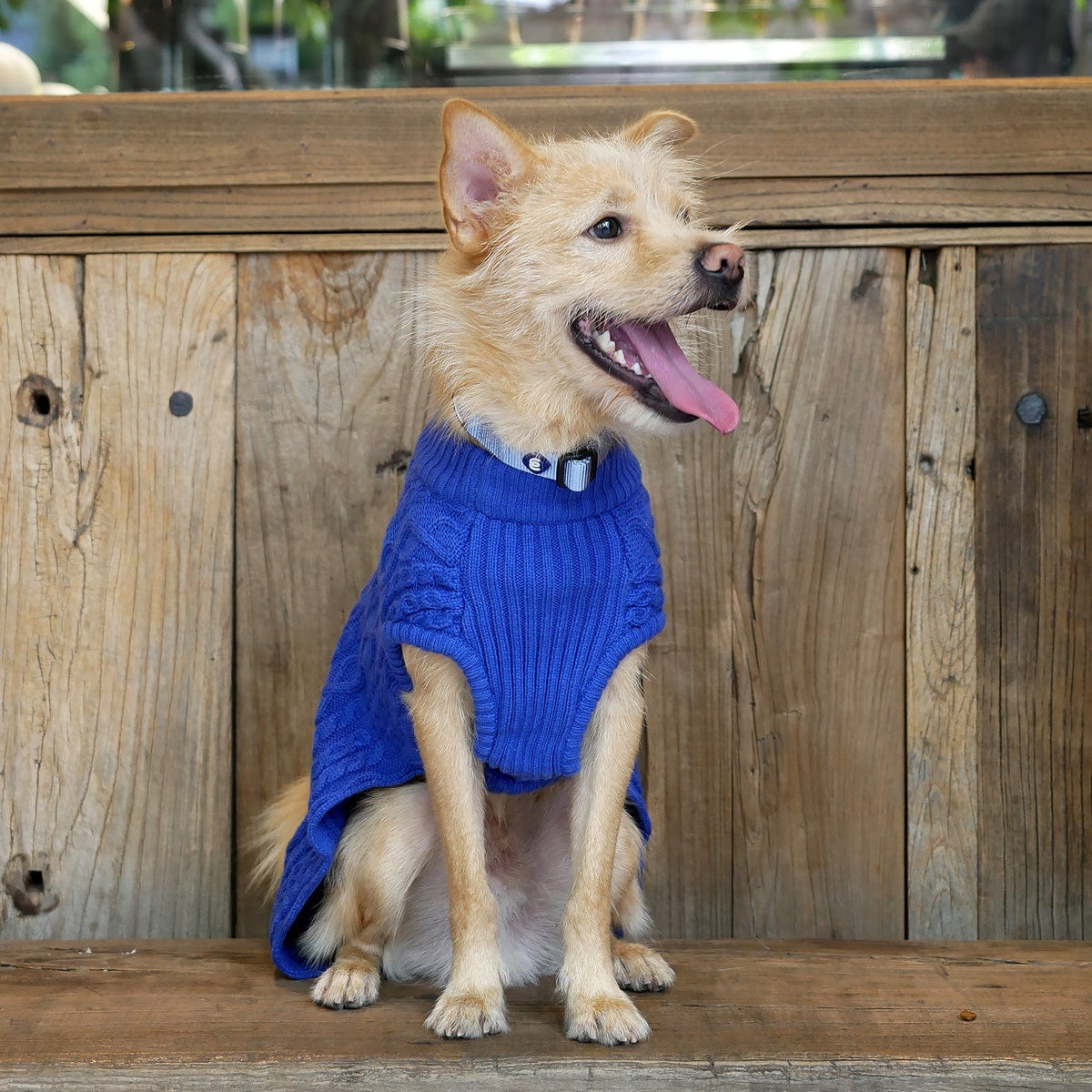 Vintage wool dog outlet sweater