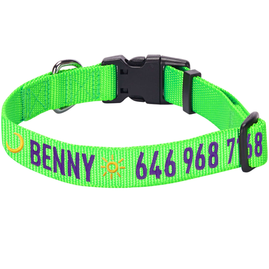 Pet name collar best sale