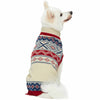 Dog Sweater Blueberry Pet Fair Isle Family Matching Sweater in Cream, Dog - Chic Creamy White Sweater Dog - Chic Creamy White Sweater / 10