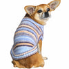 Dog Sweater Blueberry Pet Cozy Soft Dip Dye Crew Neck Dog Sweater