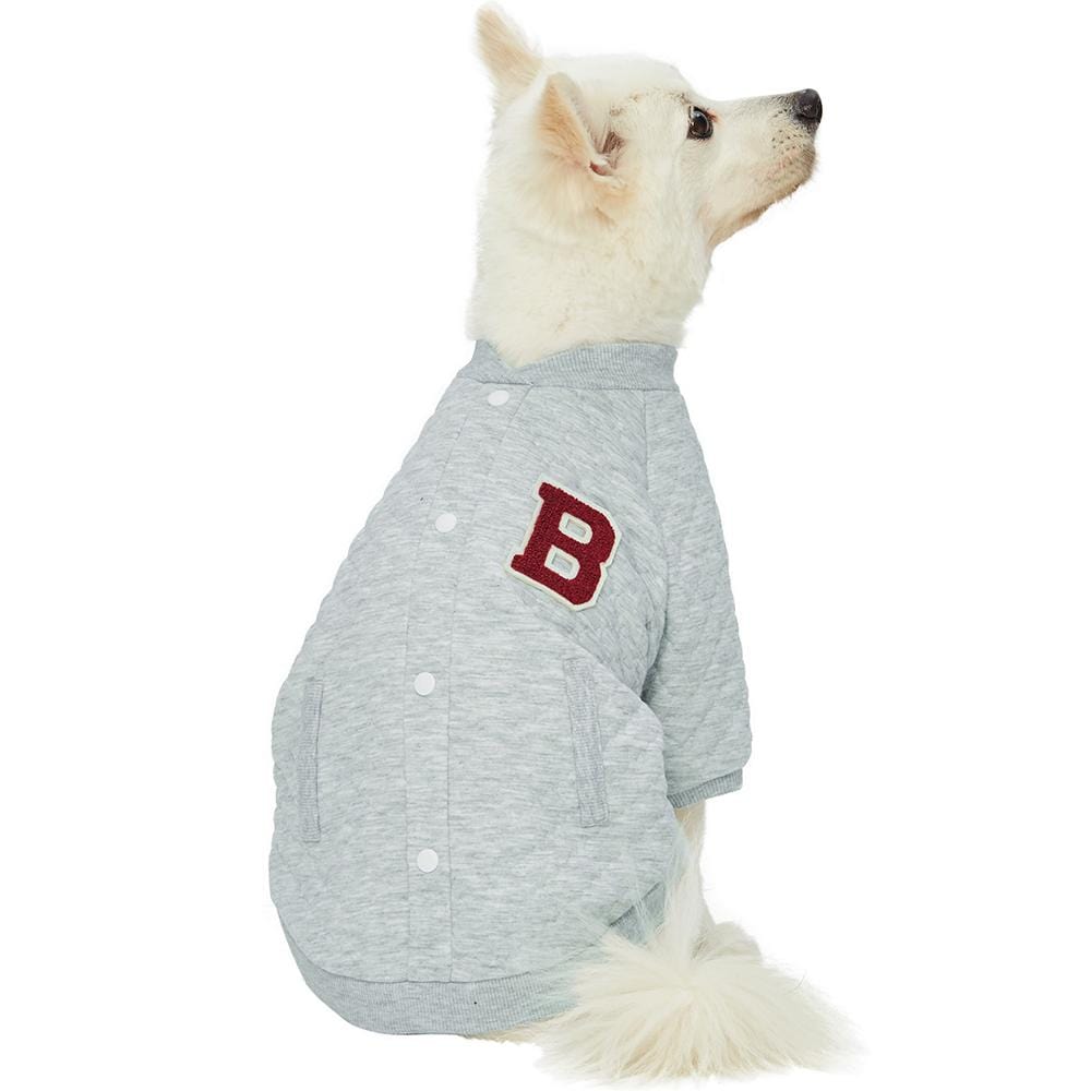 Furry-Happiness - Boston Red Sox Varsity Pet Dog Jacket by