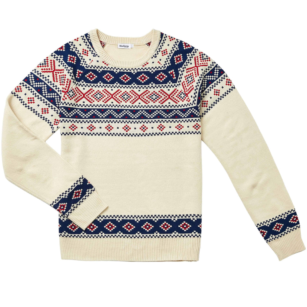 J.Crew Wallace & Barnes Fair Isle Sweater SZ M good