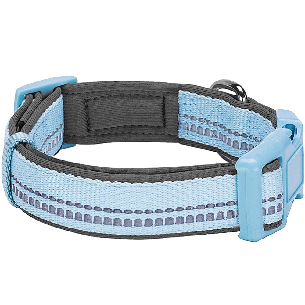 Blueberry Pet Sports Fan Football Canvas Adjustable Dog Collar