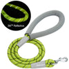 Dog Leash Blueberry Pet 3M Reflective Dog Rope Leash with Neoprene Handle, Lime Green, 4 ft Lime Green / 4'