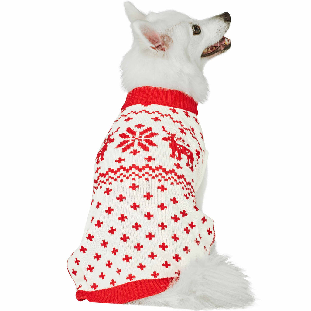 Blueberry Pet Fair Isle Matching Family Apparel Dog - Scarf / XL