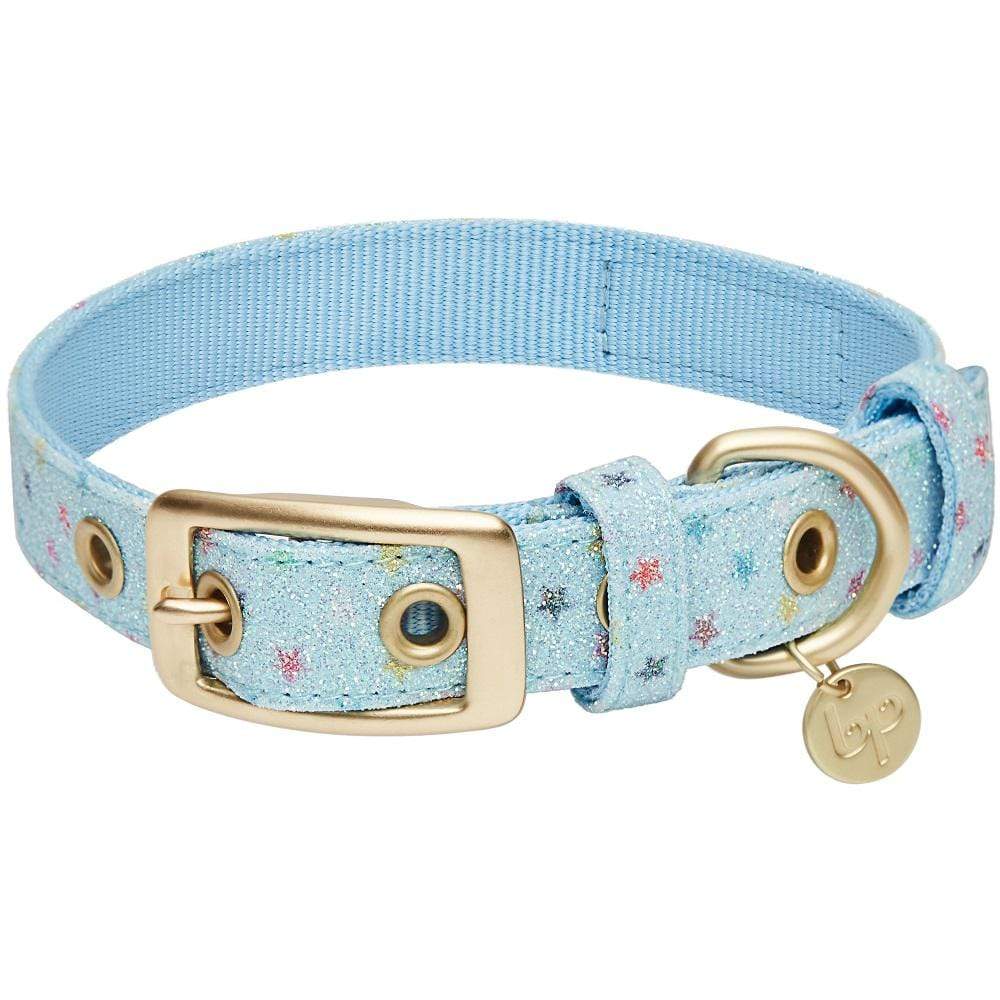 Blue Glitter Dog Collar-Bloomingtails Dog Boutique