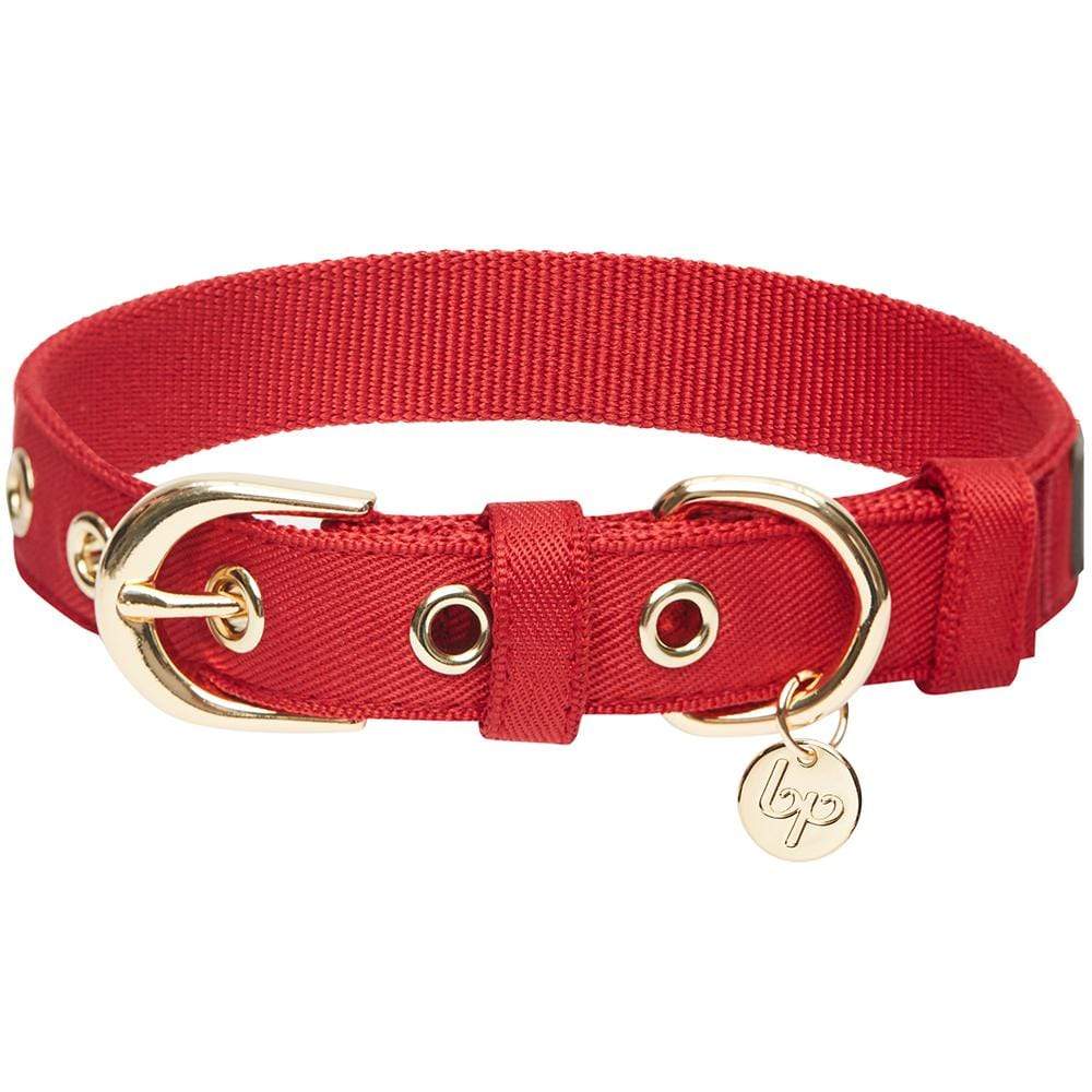 Plaid Christmas Dog Collar, Gray, Navy & Red Dog Collar, Boy Dog