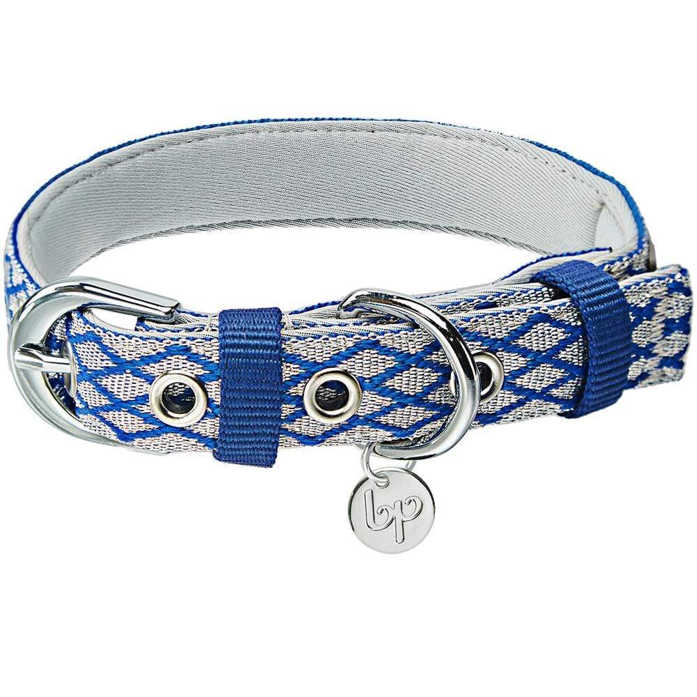 Blue diamond outlet dog collar