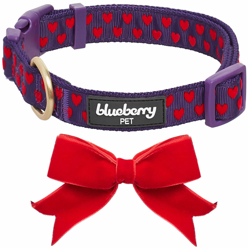 Blueberry Pet Red Heart for Love of Pets Dog Sweater, Large